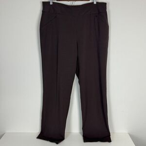 Investments Park Ave Brown Pants 14